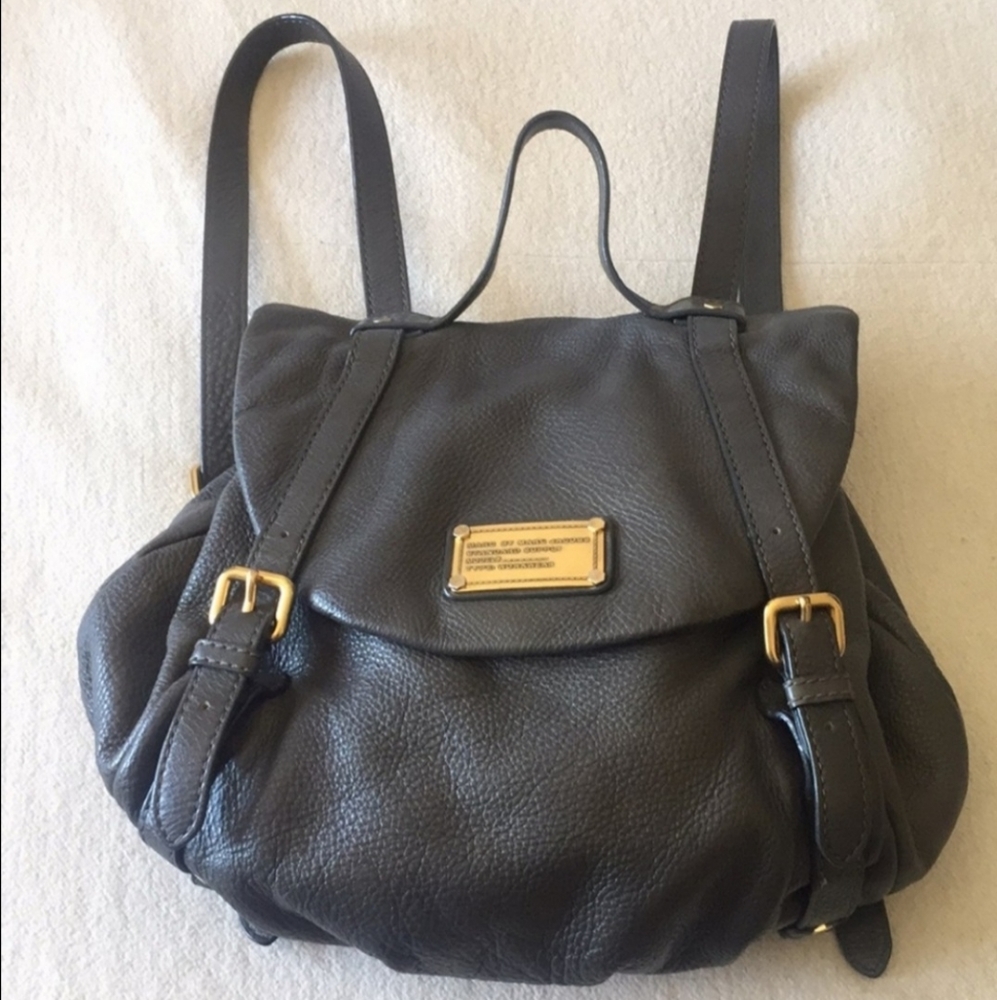 Marc by Marc Jacobs Classic Q Backpack- in Grey